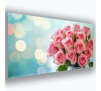 Dream Diamond Painting Roses Diamond Art Kits Adults, DIY Full Square Drill Crystal Arts and Crafts for Adults Beginners, 5D Dimond Art Painting for Home Wall Decor, Gifts for Women 16x44 inch 0u-812