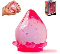 Dream Drop Sensory Squeeze,Soft Fidget Toys Dream Squishy Drop,Stress Balls for Adults,Super Solid Squish Malt Sugar Squishy Relief Fidget Sensory for Anxiety Stress,Easy to Clean (Pink)