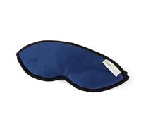 Dream Essentials Natura Organic Cotton Sleep Mask | Twilight Blue | Eye Mask for Sleeping, Light Blocking Soft Sleep Eye Cover with Eco Wool Padding | Made in USA Travel Accessories