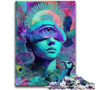 Dream Eye Jigsaw Puzzles for Teenagers 1000,Challenging Game And Family Play with Fully Interlocking Randomly Shaped Pieces (38x26cm)