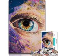 Dream Eye Jigsaw Puzzles for Teenagers 1000 Jigsaws,Challenging To Complete But Fun And Humorous Unique Home Decor And Gifts (75x50cm)