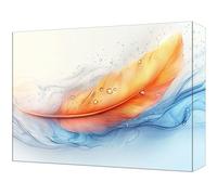 Dream Feather Paint by Numbers, Painting by Numbers for Adults Kits, DIY Canvas Paint by Number Kids Kits, Acrylic Pigment Drawing Crafts, Gifts for Home Wall Decor 60x80cm (Without Frame) T-706