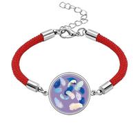 Dream Feather Relax Art Deco Fashion Lucky Red String Bracelet Rope Bracelet Handmade