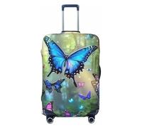 Dream Forest Garden Elastic Travel Luggage Cover Suitcase Protector, Print Suitcase Baggage Cover Anti-Scratch