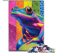 Dream Frog Adult Jigsaw Puzzles 1000 Pieces, Brain Intelligence Challenge Addictive Toys Birthday Gifts for Age 14+ (50x75cm)