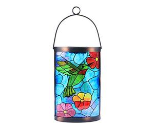 DREAM GARDEN Solar Lanterns for The Garden Solar Lights Outdoor Hanging Hummingbird Lantern Tabletop Lamp Garden Ornaments Led Waterproof