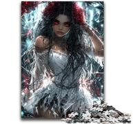 Dream Girl 1000 Piece Jigsaw Puzzle for Adults And Teenagers,Staycation Kill Time Every Piece Is Unique - Challenging Family Fun Game (38x26cm)