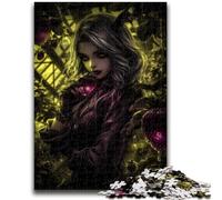 Dream Girl Jigsaw Puzzles for Adults 1000 Piece,Help The Brain Exercise Addictive Toys to Cultivate Patience Parent-child Interaction (38x26cm)