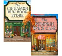 Dream Harbor Series 2 Books Collection Set By Laurie Gilmore (The Cinnamon Bun Book Store & The Pumpkin Spice Café)
