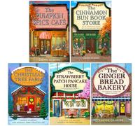 Dream Harbor Series 5 Books Collection Set By Laurie Gilmore (The Pumpkin Spice Café, The Cinnamon Bun Book Store, The Christmas Tree Farm, Strawberry Patch Pancake House & Gingerbread Bakery)