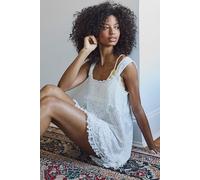 Dream Haze Embroidered Nightie by Intimately at Free People in Clean Ivory Combo, Size: XL - female
