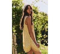 Dream Haze Embroidered Nightie by Intimately at Free People in Double Butter, Size: Small - female