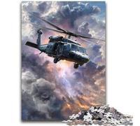 Dream Helicopter 2000 Piece Jigsaw Puzzles for Teenagers,Challenging Game And Family Play with Fully Interlocking Randomly Shaped Pieces (70X100cm)