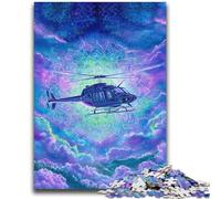 Dream Helicopter Jigsaw Puzzles for Adults 2000 Piece Puzzle,Family Game Stress Reliever Difficult Challenge Artists Collection,Fine Art (70X100cm)