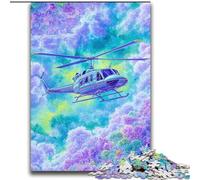 Dream Helicopter Jigsaws 2000 Pieces for Adults, Educational Games Home Decoration Unique Home Decor And Gifts (70x100cm)
