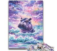 Dream Hippo 1000 Piece Jigsaw Puzzles for Adults Gifts,Challenging Game And Family Play for Is Ideal As A Gift for The Whole Family (38x26cm)