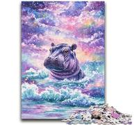 Dream Hippo Jigsaw Puzzles 1000 Pieces for Adults Teens,Challenging Game Gifts for Is Ideal As A Gift for The Whole Family (50x75cm)