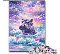 Dream Hippo Jigsaws Puzzles 1000 Pieces for Teenagers Gifts, Educational Stress Relief Toy for Is Ideal As A Gift for The Whole Family (50x75cm)