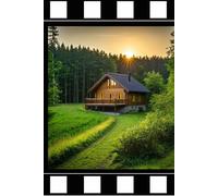 DREAM HOUSE IN THE FOREST LINED NOTEBOOK: MOTIVATING NOTEBOOK, GIFT FOR CO-WORKES, FRIENDS AND FAMILY