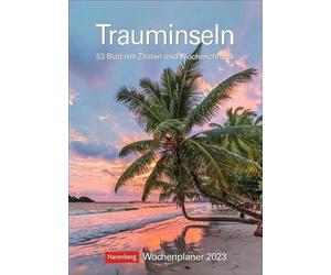 Dream Islands 2023 Weekly Planner 53 Sheets of Quotes and Weekly Chronics