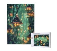 Dream Jigsaw Puzzles for Adults 120, Forest Puzzles for Adults Wooden, Funny/Difficult/Impossible/Challenging Decompression Games, As a Birthday and Holiday Decor Gift for Women and Men M-1716