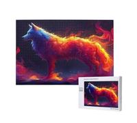 Dream Jigsaw Puzzles for Adults 5000, Fox Large Wooden Puzzles for Adults, Funny/Difficult/Impossible/Challenging Decompression Games, As a Birthday for Women and Men 2T-378