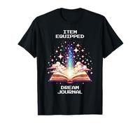 Dream Journal Equipped | Pixel Lucid Retro Gaming T-Shirt