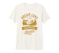 Dream Lake Rocky Mountain National Park Design Premium T-Shirt
