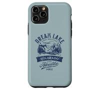 Dream Lake Rocky Mountain National Park Distressed Design Case for iPhone 11 Pro