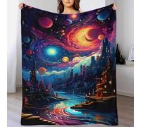 Dream Land Cute Blanket Fluffy Best Friend Blanket for Settee for Lover Hubby Wifey Women Men 70x80inch(180x200cm)