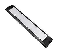 Dream Lighting 12v LED Strip Lights Campervan Black - Touch Free Dimmable LED Lighting with Sensor - Campervan Caravan Motorhome Boat Under Cabinet Area Ultrathin Interior Lights - 32cm Warm White