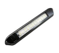 Dream Lighting Caravan Awning Light IP66 Waterproof Black Aluminum Housing 10nch 5.1W 6000K Cool White for Campervan Motorhome Van Exterior Porch Over Door Lighting 350LM
