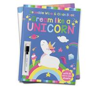 Dream Like a Unicorn - Reusable Wipe and Clean Activity Book: With 15 Wipe and Clean Sheets