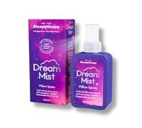Dream Mist Fast-Acting Deep Sleep Pillow Spray | Sleep Aid with Natural, Science-Backed Scents | Calming, Relaxing Lavender, Chamomile & Vanilla | Reduce Anxiety & Unwind at Bedtime | 100ml
