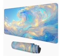 Dream Mouse Mat 800x400 mm Large Mouse Pad Ocean Office Accessories Waterproof Desk Mat with Non-Slip Base, Smooth Surface to Improve Precision and Speed, Gaming Mousepad for Home, Office 3Y-159