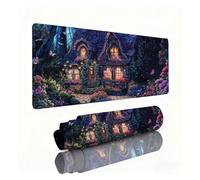 Dream Mouse Mat Cabin Mouse Pad Desk Mat 800x300x3mm, Table Mats, Soft Smooth Surface and Anti-Slip Rubber Base, Improved Precision and Speed, Desk Accessories for Men Macbook, Laptop, Office 0B-857