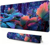 Dream Mouse Mat XXL 800 x 300 x 3mm Gaming Mouse Pad Forest Desk Accessories, Extra Large Size Improve Mobility Accuracy and Speed, Desk Mat with Non Slip Base and Stitched Edge for Gaming DZ-696