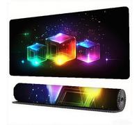 Dream Mouse Pad 1500 x 800 x 3 mm XXL Desk Mat Blocks Mouse Mat, Extended Japanese Mousepad, Large Desk Pad with Non-Slip Base and Stitched Edge Office Accessories for Home Gaming Work Laptop,Model751