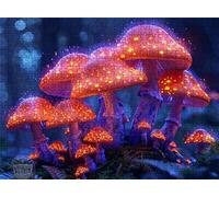 Dream Mushroom Puzzle - 3000 Piece Jigsaw Puzzles for Adults - The Back Features Printed Letter Guides - The Pieces fit Together Snugly - Wooden Puzzles for Adults - Gifts Man 48.0 X 31.9 Inch s7h-662