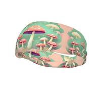Dream Mushroom Sports Headband - for Running, Cycling, Yoga and Fitness