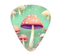 Dream mushroom the 12-piece guitar picks include three picks: thin, medium and heavy. suitable for electric, acoustic and bass guitars of all strengths