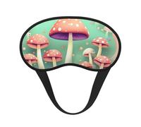Dream Mushroom Universal Lightweight Eye Mask: Great for Travel, Office Naps and Shift Work. Provides a Comfortable Sleeping Environment