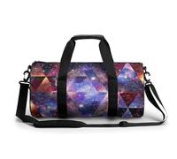 Dream Nebula Sport Duffel Bag Gym Bag Weekend Overnight Bag for Travel Camping Hiking Beach 45x23x23cm