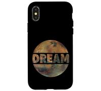 Dream of Mars Space Pioneers Colonizing and Terraforming Case for iPhone X/XS
