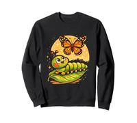 Dream of the Caterpillar Cute Inspirational Butterfly Design Sweatshirt