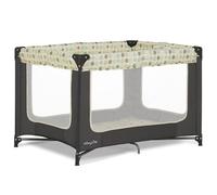 Dream On Me Zodiak Portable Playard in Grey, Lightweight, Packable and Easy Setup Baby Playard, Breathable Mesh Sides and Soft Fabric - Comes with a Removable Padded Mat