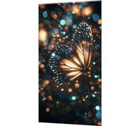 Dream Paint by Numbers for Adults, Paint by Numbers Butterfly, Digital Painting for Adults Beginners with 3 Brushes and Acrylic Paints, DIY Oil Painting Craft for Home Wall Decor 40x80 Inch w0-1279