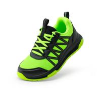 DREAM PAIRS Boys DuraPlay Trainers | Reinforced Toe Heel Durable, Wave-Pattern Grippy Safe, Foam Insole Comfort, Reflective Stripe Visibility