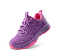 DREAM PAIRS Boys Girls Shoes Kids Tennis Athletic Running Walking Lightweight Sneakers for Little/Big Kid,Size 4 Big Kid,Purple,SDRS2401K