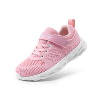 DREAM PAIRS Boys Girls Shoes Kids Tennis EZ-Ons GoGetters Running Athletic School Sneakers for Little/Big Kid,Size 9 Little Kid,Pink-Qh,KD18001K